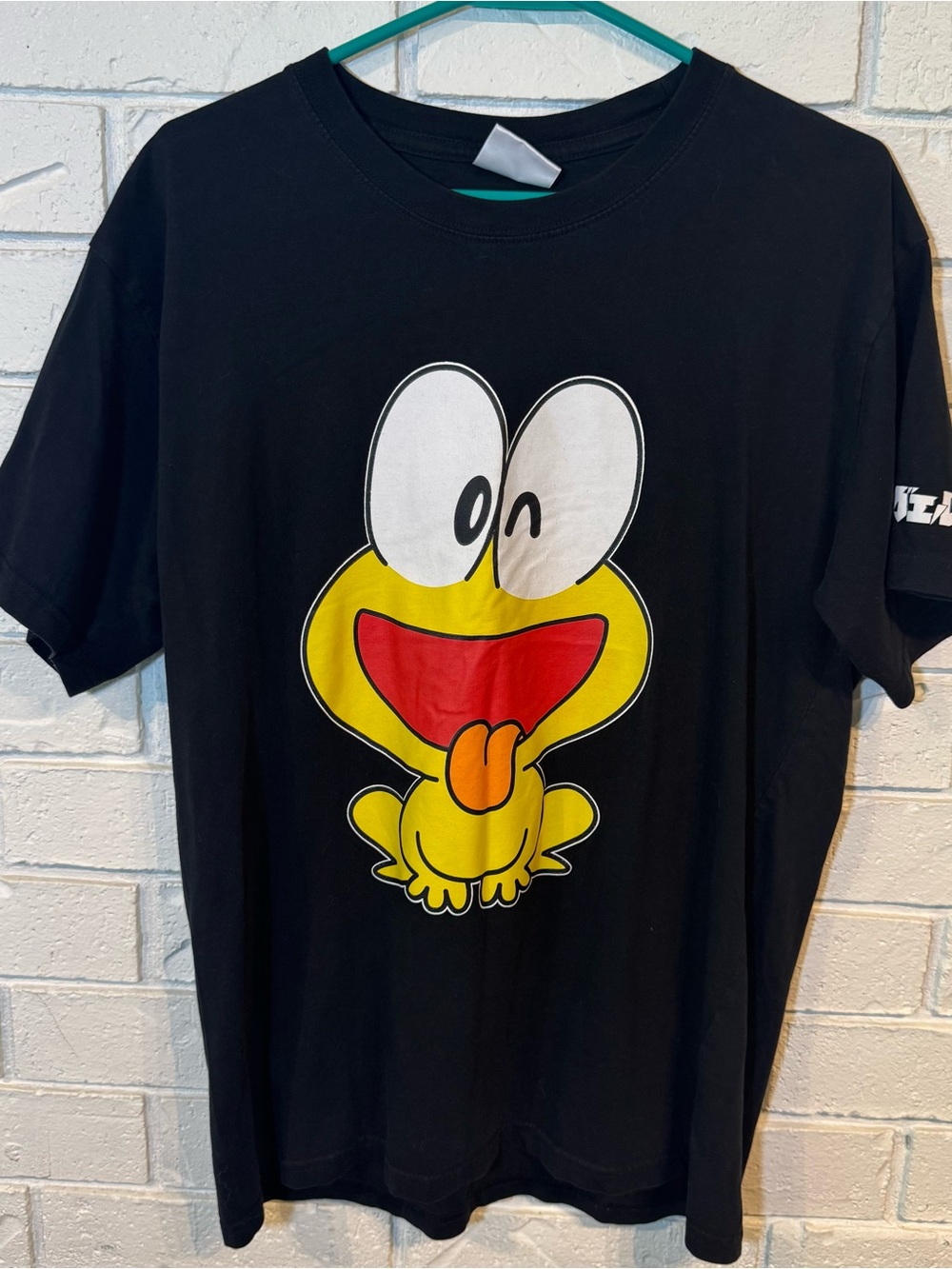 Vintage 90s The Gusty Frog Dokonjo Gaeru T Shirt Unisex L